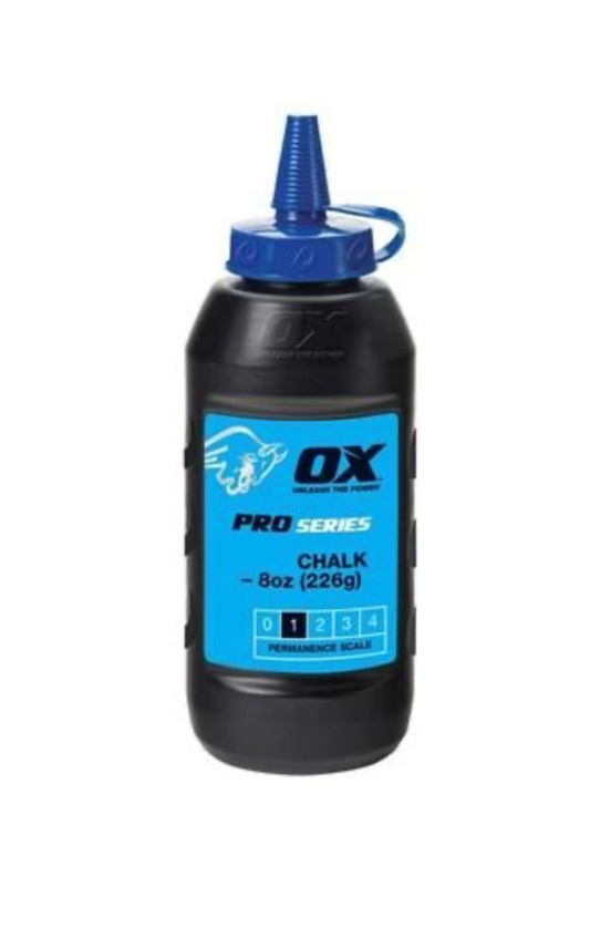 Ox Pro Chalk Refill Blue 226g/8oz