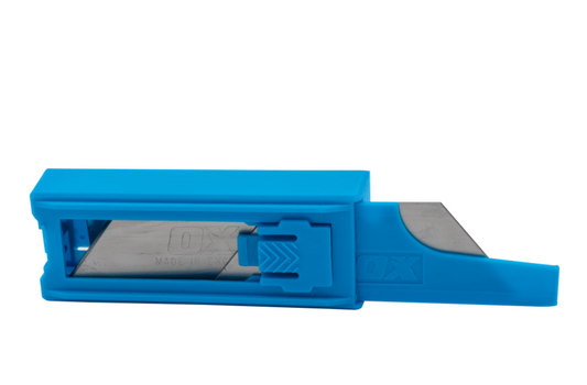 Ox Pro Heavy Duty Knife Blades + Dispenser (10 pk)