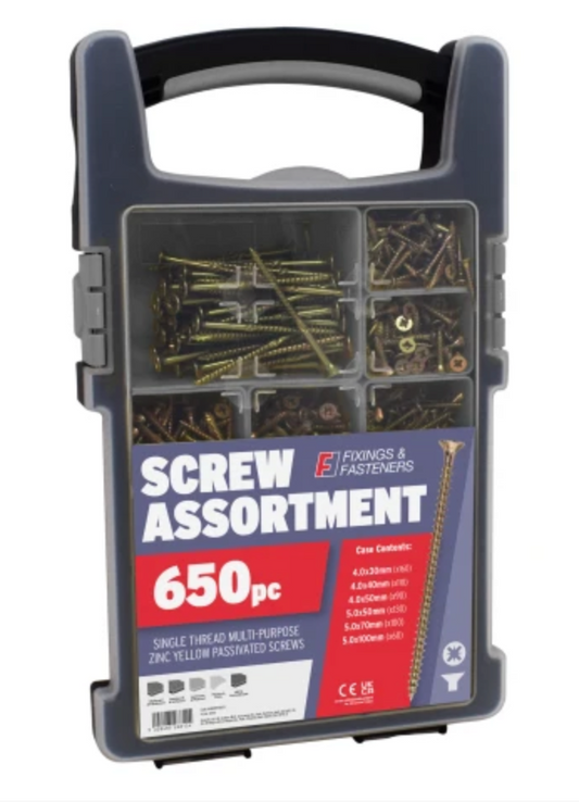 Multi-Purpose Screw Organiser 650 Piece