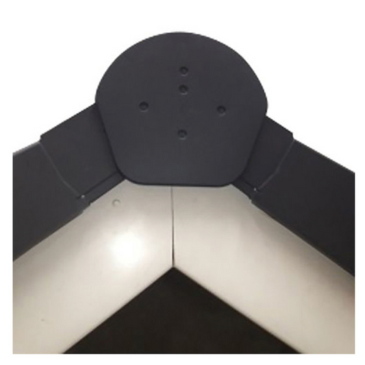 Klober H/R End Cap Brown (Pair)