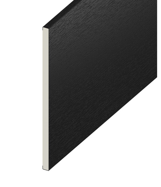 FLAT SOFFIT 150MM BLACK ASH 5M