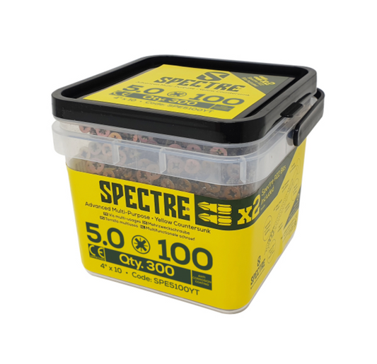 Spectre Woodscrew 5.0x100mm Tub 850