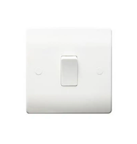 Thrion Slimline White 20A DP Switch