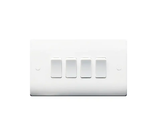 Thrion Slimline White 4G 2Way 10AX Switch