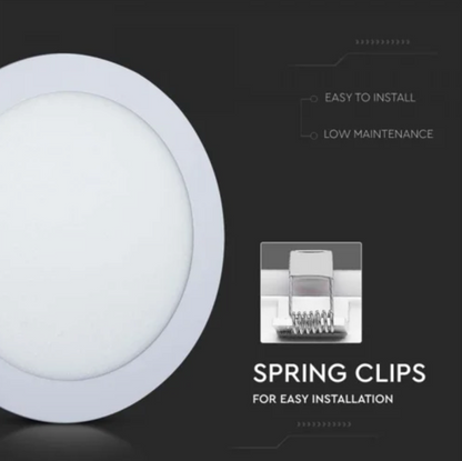 VT61118 18W LED Mini Panel 3 in 1 Round CCT