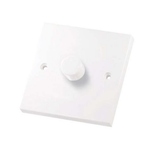 Thrion Push On/Off 1G 400W Dimmer Switch - White